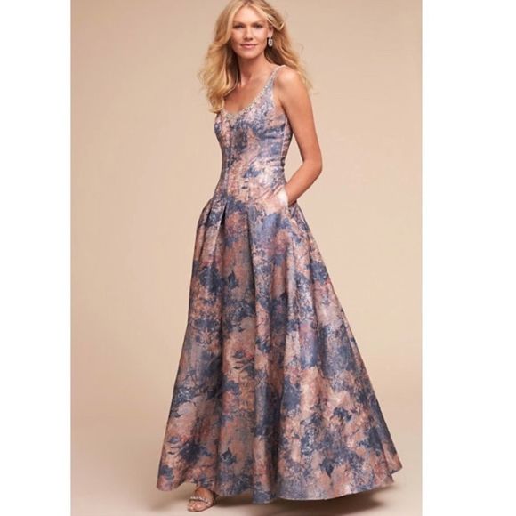 💯 ANTHROPOLOGIE X BHLDN Angela Dress - Picture 1 of 7